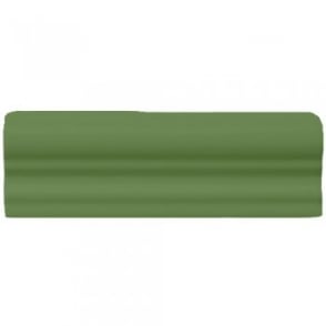 Retro Metro Savory Green Border (5cm x 15cm) Wall Tile