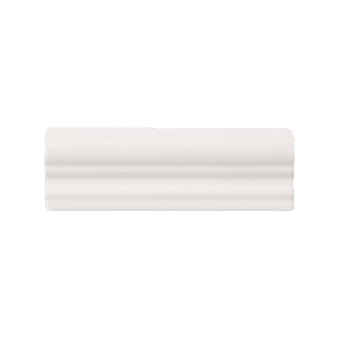 Retro Metro White Border (5cm x 15cm) Wall Tile