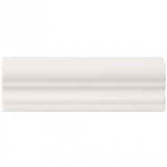 Retro Metro White Border (5cm x 15cm) Wall Tile