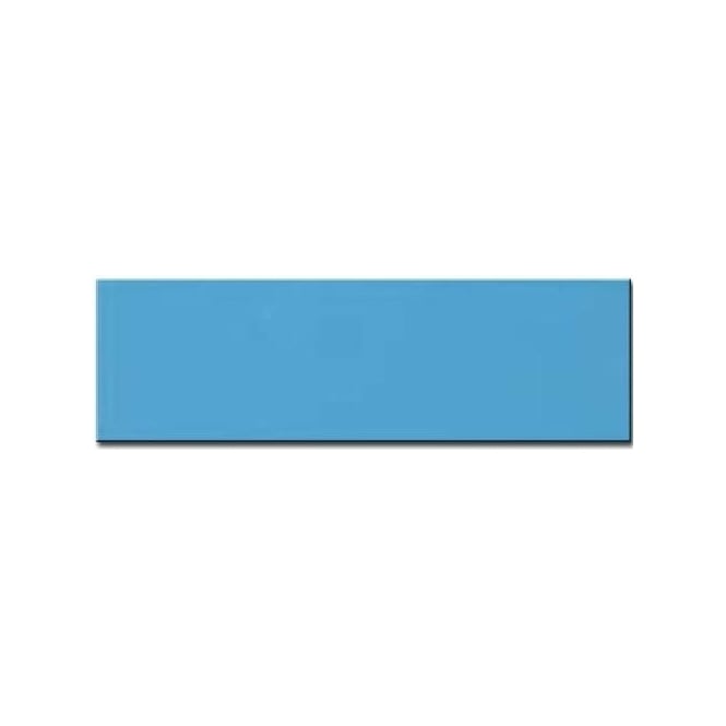 Ribesalbes Ceramica Rhian Azul Gloss 10cm x 30cm Wall Tile 