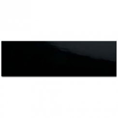Rhian Negro Gloss 10cm x 30cm Wall Tile 