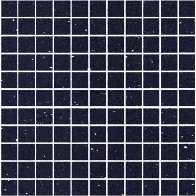 Gulfstone Sapphire Quartz Mosaic (2.5cm x 2.5cm) 30cm x 30cm Wall Tile