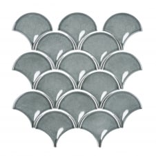 Shell Duck Egg Gloss 30.2cm x 31.5cm Wall Tile