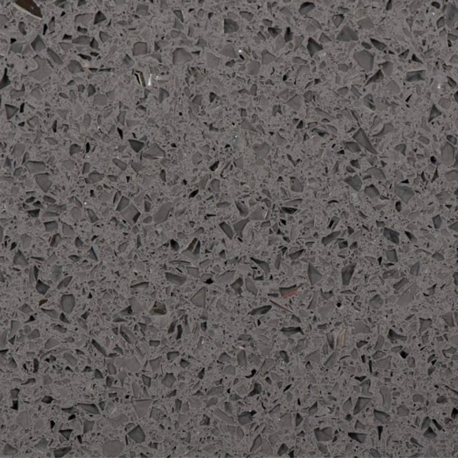 Gulfstone Silver Grey Quartz 30cm x 30cm Wall & Floor Tile