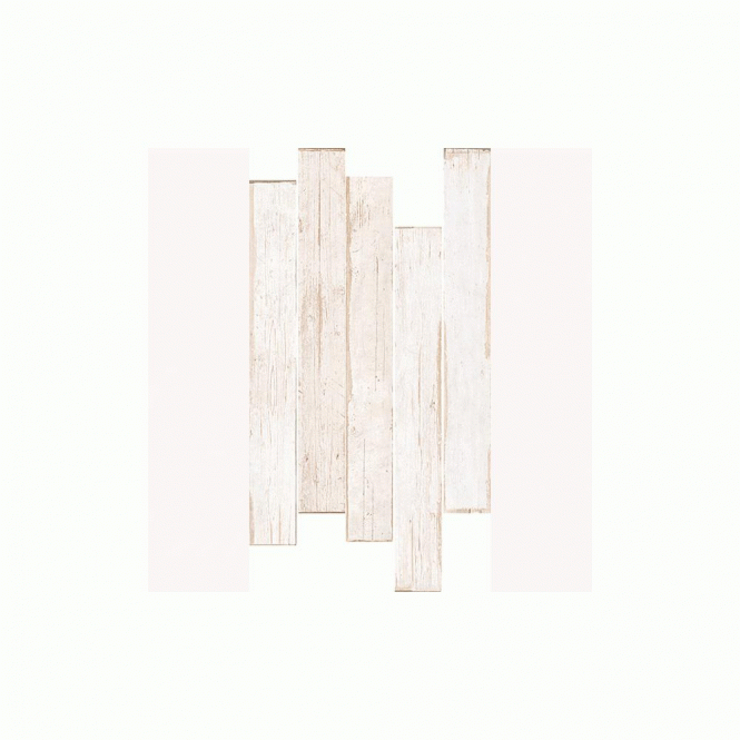 Skandi White 15cm x 120cm Wall & Floor Tile