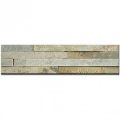 Split Face Indian Green 10cm x 40cm Wall Tile