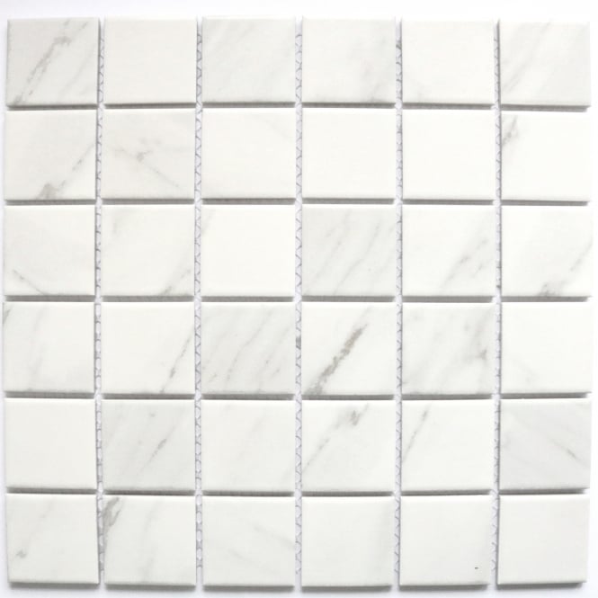 Square Staturio Matt 4.8cm x 4.8cm Mosaic Tile