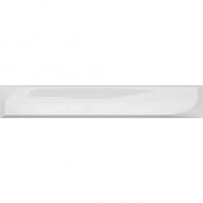 Stick White 6.2cm x 38.2cm Wall Tile