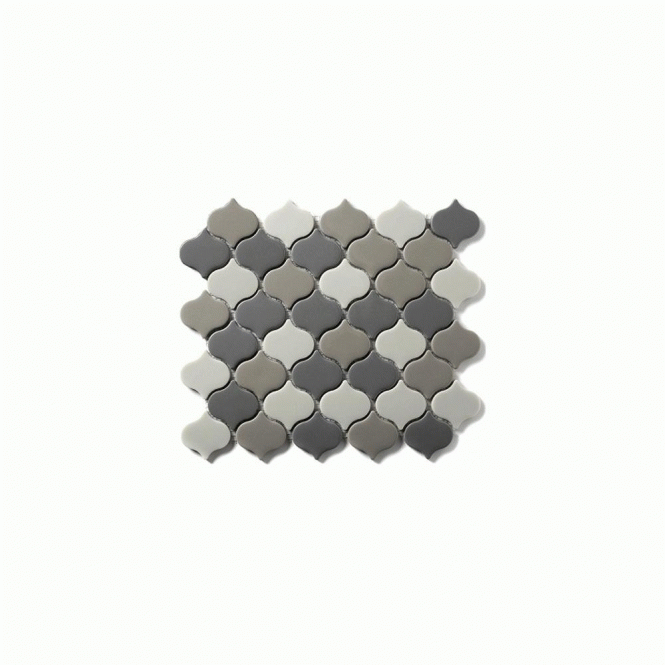 Teardrop Blend Mosaic 30cm x 30cm Mosaic Tile