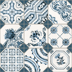 Heritage Blenheim 31.6cm x 31.6cm Wall & Floor Tile