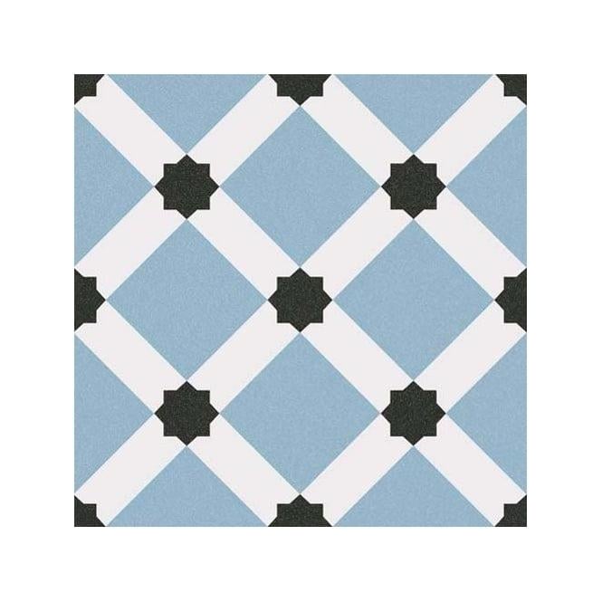Vives Palau Celeste 20cm x 20cm Floor Tile 